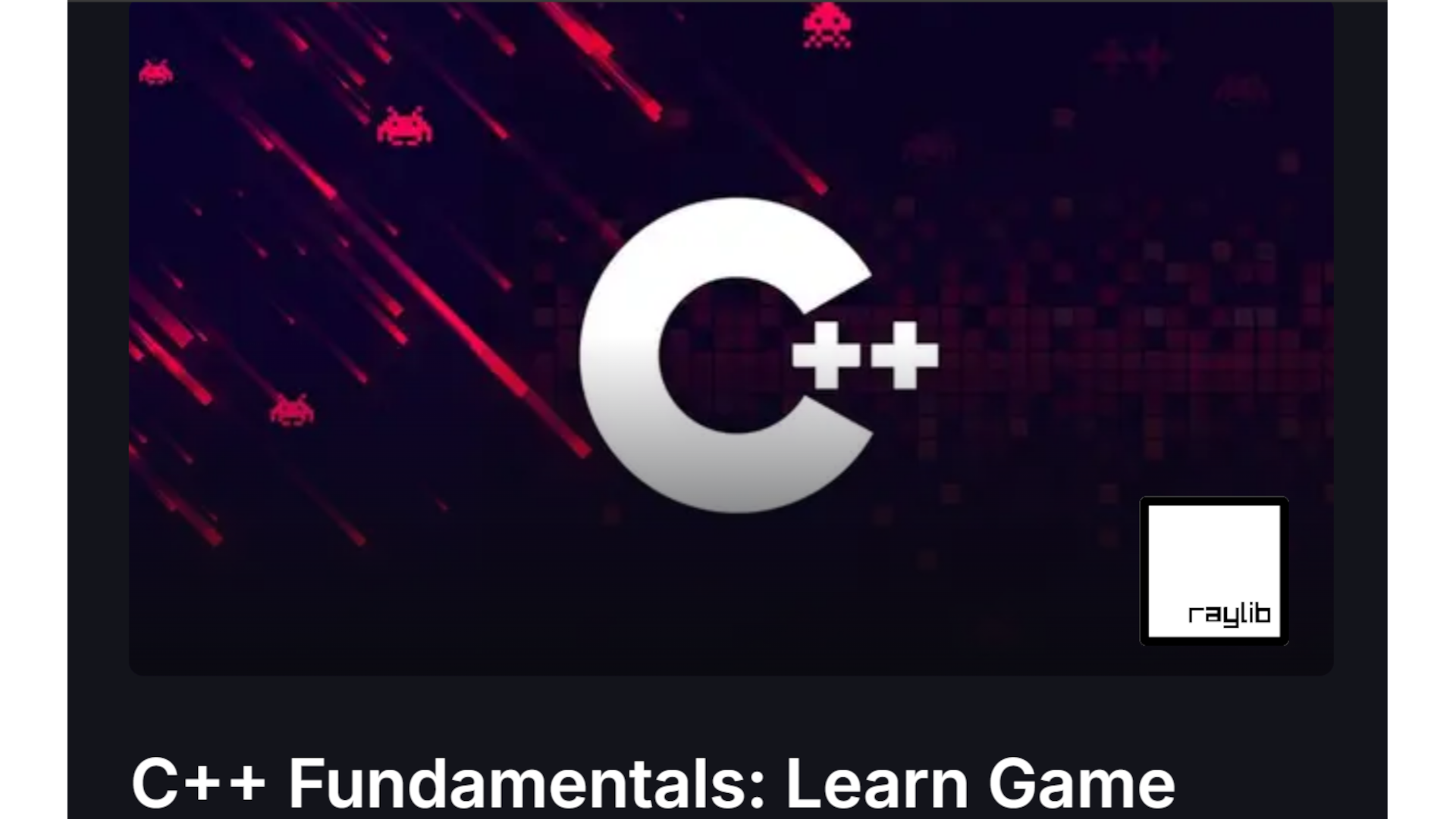 C++ GameDevTV Cource